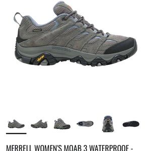 Merrell Moab waterproof hiking shoes